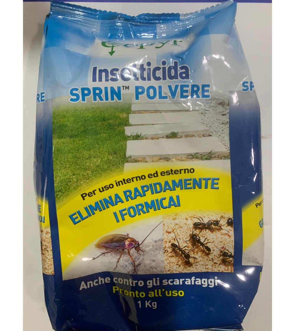Sprin Polvere Insetticida - Copyr - Sacchetto 1kg