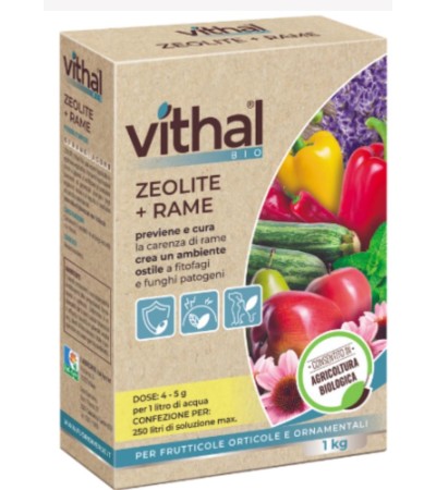 Integratore Zeolite + Rame Vithal Bio - 1 Kg
