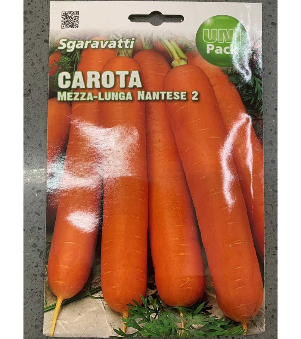 Semi di Carota Mezza-Lunga Nantese 2 - Sgaravatti